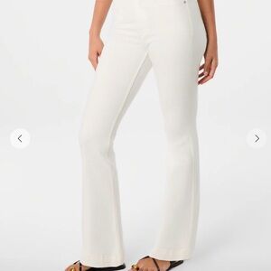 SPANX White Flare Pants